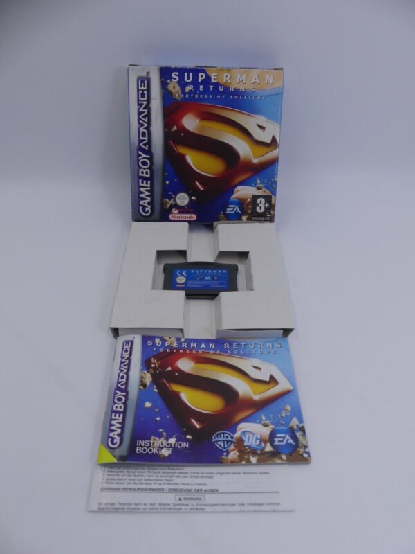 NINTENDO GAME BOY ADVANCE SUPERMAN RETURNS EUROPEAN PAL USED - Image 2