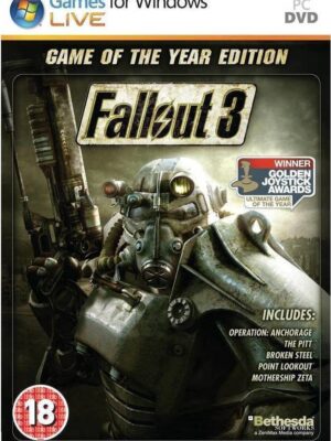 Fallout 3 Game of the Year Edition PC Game USED