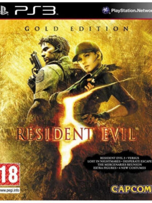 Resident Evil 5 Gold Edition Gold Edition PS3 Game NEW