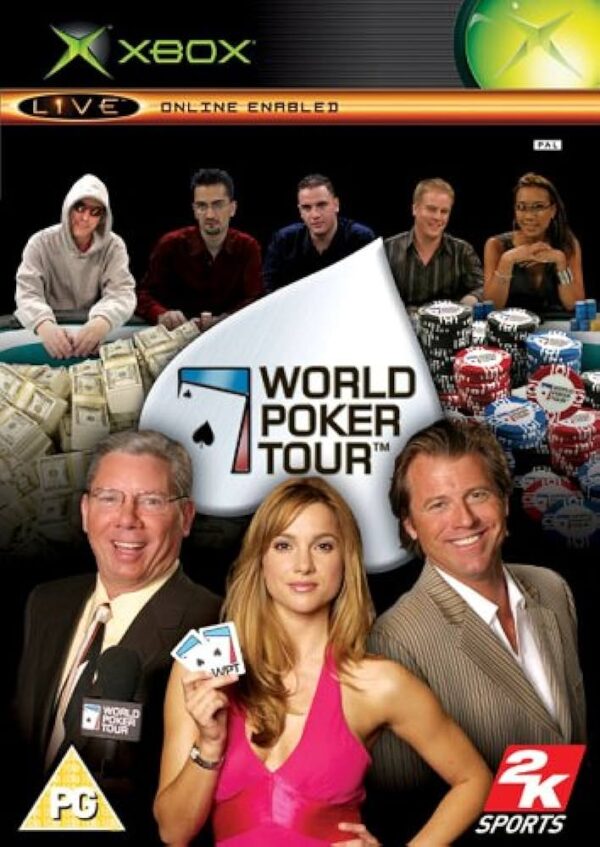 World Poker Tour XBOX USED