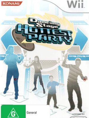 Dancing Stage Hottest Party Wii USED NO MANUAL