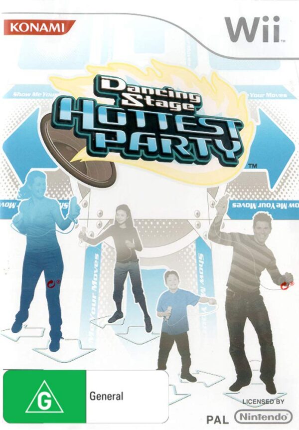 Dancing Stage Hottest Party Wii USED NO MANUAL