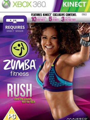 Zumba Fitness Rush XBOX 360 NEW