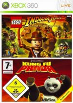 LEGO Indiana Jones: The Original Adventures / Kung Fu Panda XBOX 360 NEW