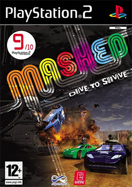 Mashed: Drive to Survive PS2 USED NO MANUAL