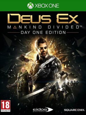 Deus Ex: Mankind Divided Day One Edition Xbox One NEW