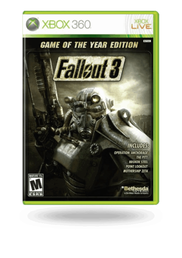 Fallout 3 Game Of The Year Edition XBOX 360