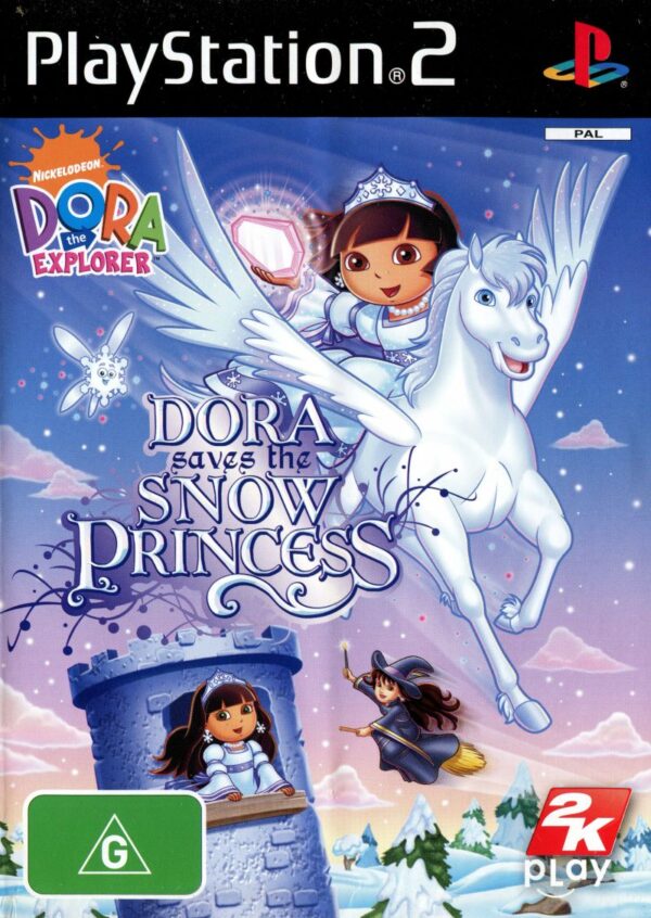 Dora Saves the Snow Princess PS2 USED