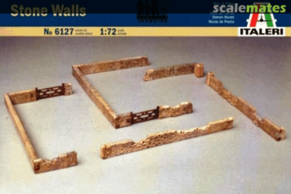 Italeri Φιγούρα Μοντελισμού Stone Walls 1:72 6127