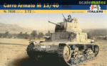 Italeri Φιγούρα Μοντελισμού Carro Armato M13/40 1:72 7036