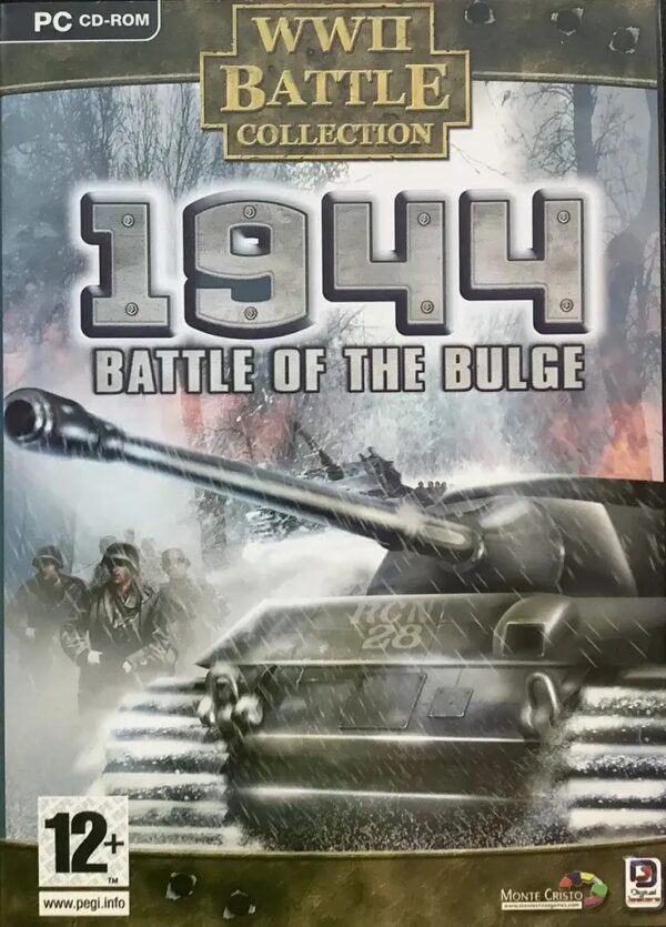 WWII Battle Collection - 1944: Battle of the Bulge PC Game USED