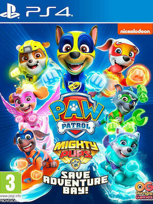 Paw Patrol: Mighty Pups Save Adventure Bay PS4 USED