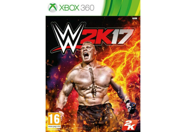 WWE 2k17 XBOX 360 USED