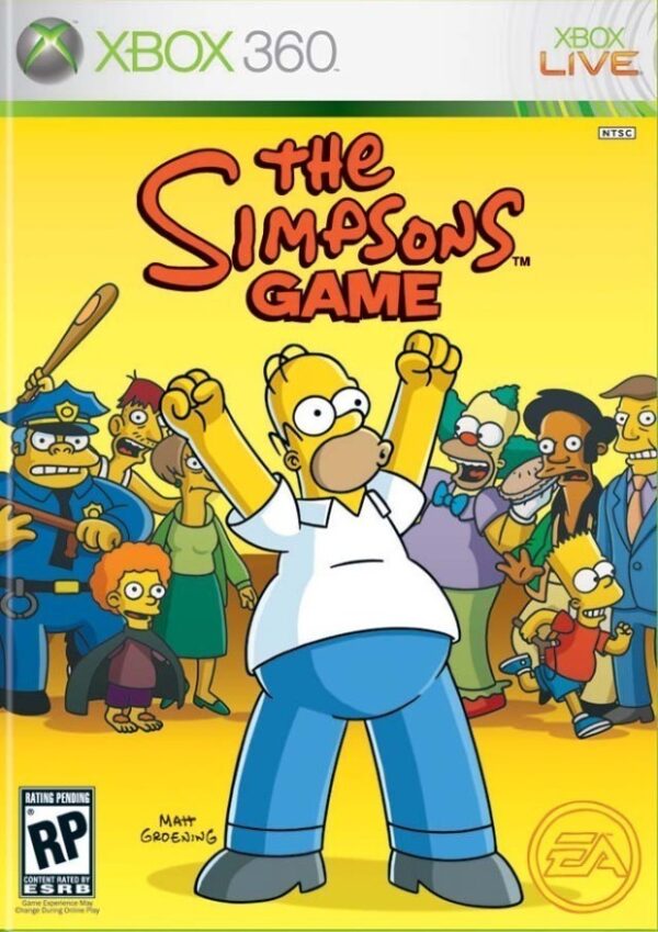 The Simpsons Game XBOX 360 USED