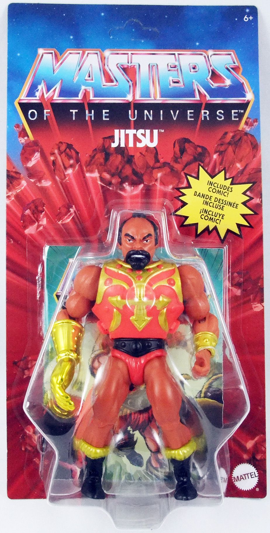 Masters of the Universe Origins Jitsu Action Figure, 5.5-inch Collectible MOTU