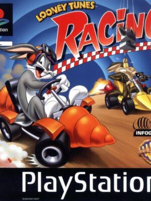 Looney Tunes Racing Playstation PS1 USED NO MANUAL
