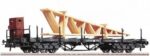 Roco Φιγούρα Μοντελισμού KPEV Royal Prussian Stake Flat Car 1:87 47185