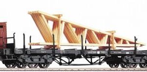 Roco Φιγούρα Μοντελισμού KPEV Royal Prussian Stake Flat Car 1:87 47185