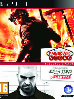 Tom Clancy's Splinter Cell Double Agent / Rainbow Six Vegas Double Pack PS3 USED