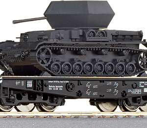 Roco Φιγούρα Μοντελισμού DRG German State Flat Car with Army Tank 1:87 66901