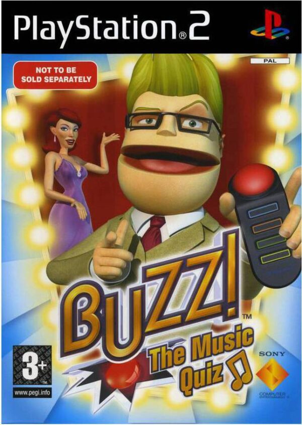Buzz! The Music Quiz PS2 USED