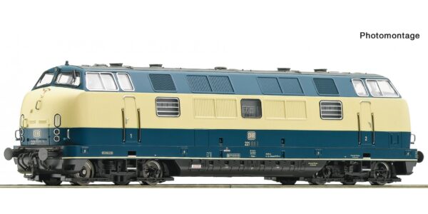 ROCO 71089 Diesel locomotive BR 221, DB