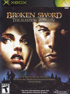 Broken Sword The Sleeping Dragon XBOX USED NO MANUAL