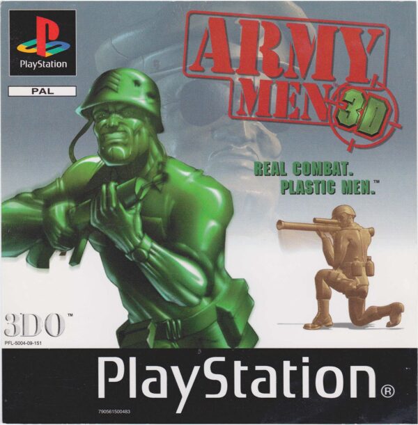 Army Men 3D PS1 USED NO MANUAL