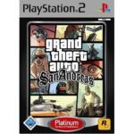 Grand Theft Auto San Andreas Platinum PS2 USED