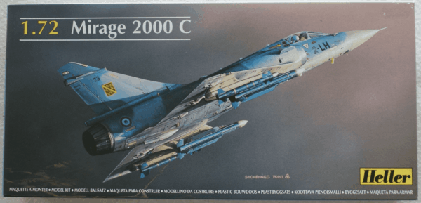 Heller Φιγούρα Μοντελισμού Mirage 2000 C 1:72 80303