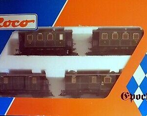 Roco Φιγούρα Μοντελισμού Lokalbahnwagenset 4 Wagen K. Bay. Sts. B.Bayern Epoque 1 1:87 44014