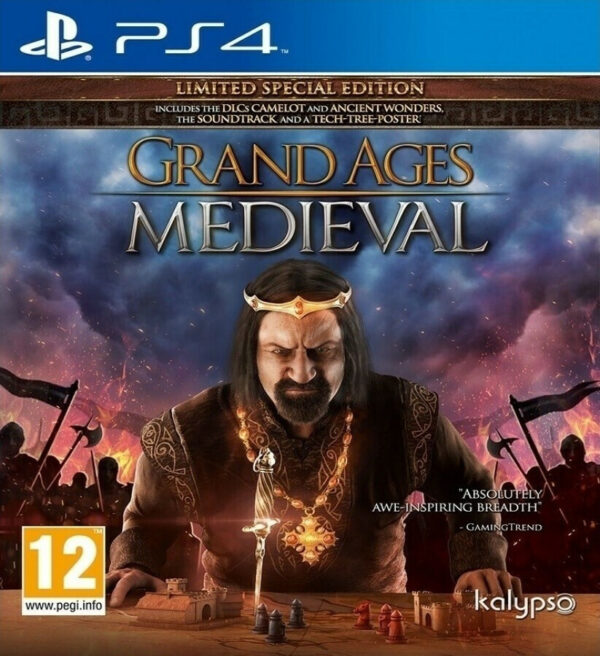 Grand Ages Medieval Limited Special Edition PS4 USED