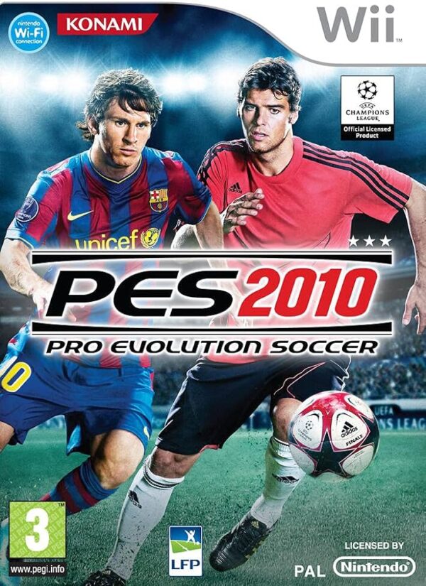 Pro Evolution Soccer 2010 (Nintendo ) Wii Game (Used)