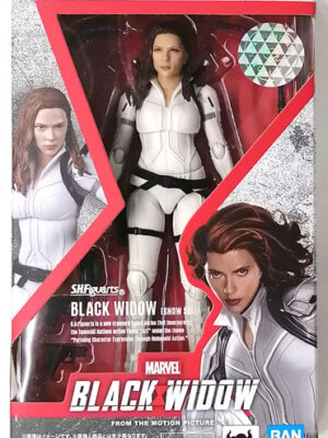Figure S.H.Figuarts Black Widow Snow Suit Japan Bandai Limited
