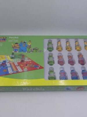 SESAME STREET Board Game LUDO PARCHIS UNITED LABELS COMICWARE SEALED