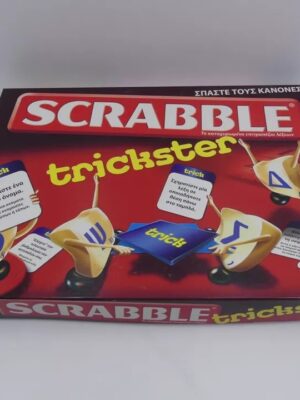 2010 Original SCRABBLE TRICKSTER Complete GREEK BOARD GAME