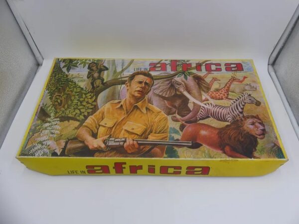 VINTAGE 70'S GREEK BOARD GAME LIFE IN AFRICA KOLIOPOYLOS 99% COMPLETE
