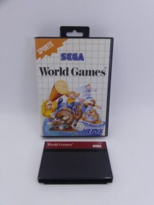 Sega Master System World Games Game NO MANUAL
