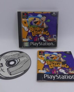 The Flintstones: Bedrock Bowling Sony PlayStation 1 PS1 PAL broken case