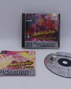 Dancing Stage Party Edition PLATINUM Sony PlayStation 1 PS1 PAL broken case