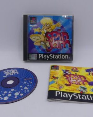 SPIN JAM Sony PlayStation 1 PS1 PAL broken case