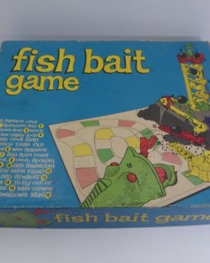 Vintage Ideal Toys Fish Bait Family Fun 1965 Mouse Trap Retro 99% COMPLETE
