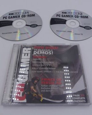 PC Gamer / CD Gamer demo disc NOVEMBER 1999 issue 75 - Vintage PC Gaming PAL