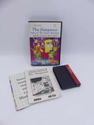 Simpsons Bart Vs Space Mutants (Sega Master System SMS) TEC TOY PAL