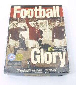 Vintage Amiga GAME Football Glory Black Legend Amiga 1200 / 4000