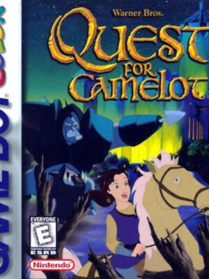 Quest for Camelot Game Boy Color Game CARTRIDGE & MANUAL ONLY