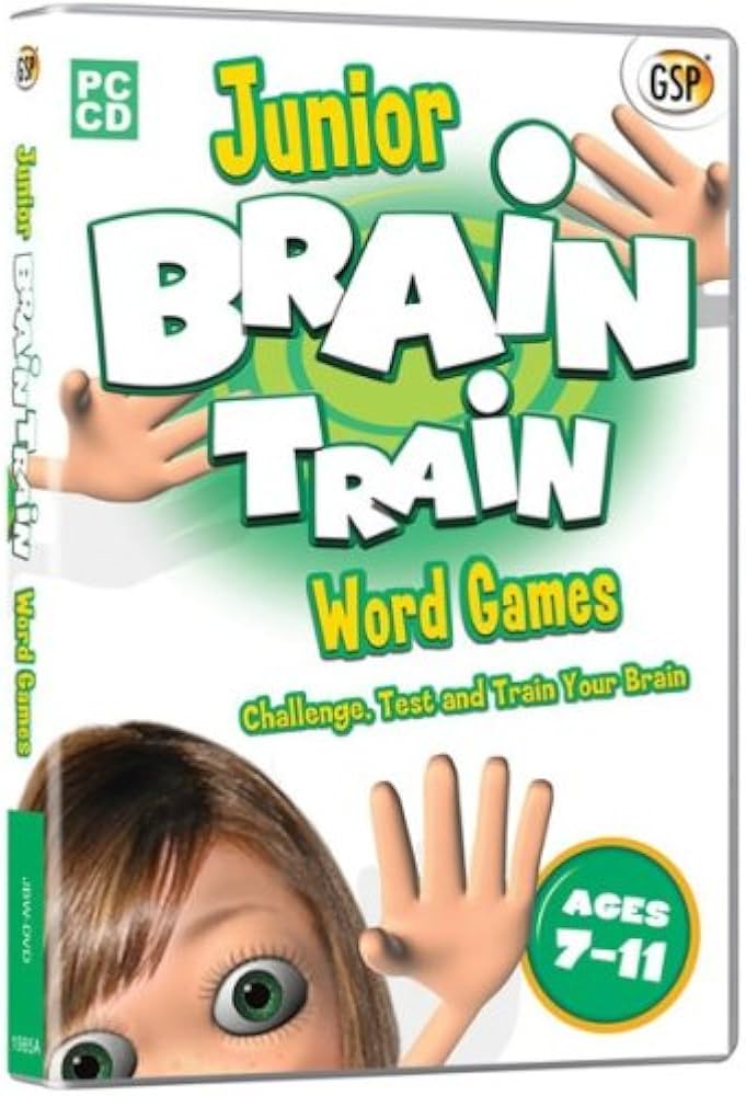 Junior Brain Train Word Games (PC) USED