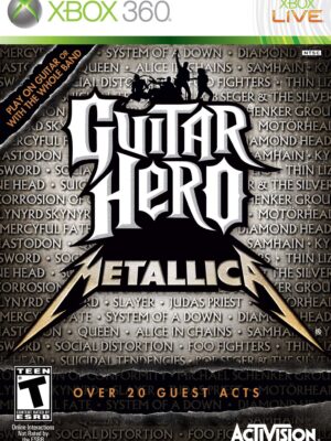 Activision Guitar Hero Metallica Xbox 360 USED