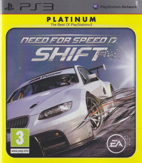 Need for Speed: Shift (Platinum) PS3 USED NO COVER
