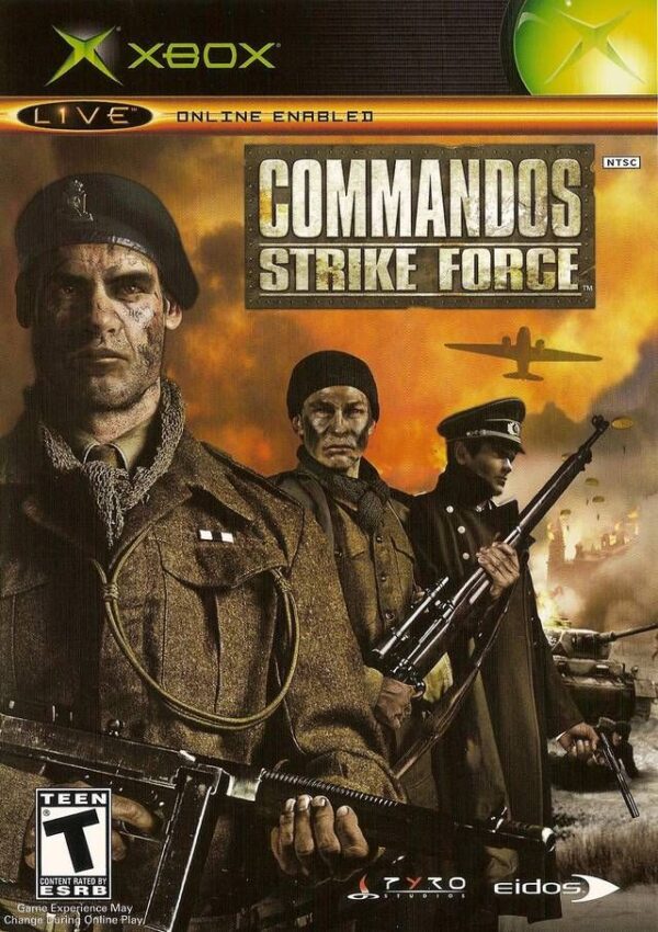 Commandos Strike Force XBOX USED